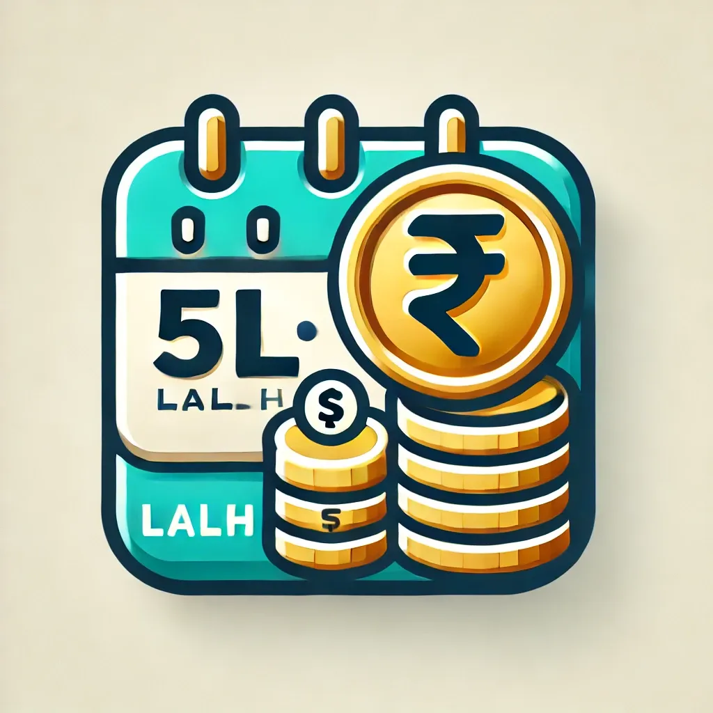 5 Lakh Fixed Deposit Interest Per Month icon